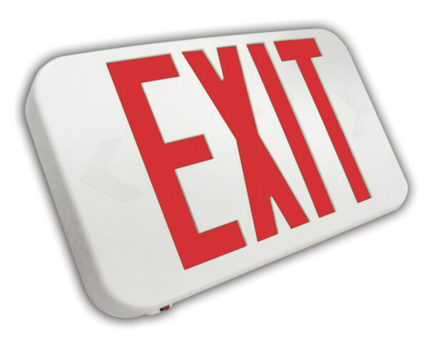 Compact Thermoplastic Exit Sign