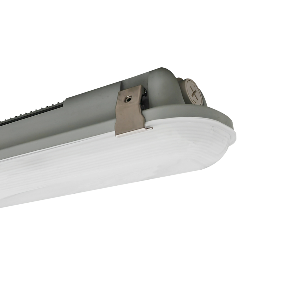 4-ft Vapor Tight Slim fixture - Lumen and Kelvin Field Selectable; Sensor-ready- 5,000 to 7,000 lumens