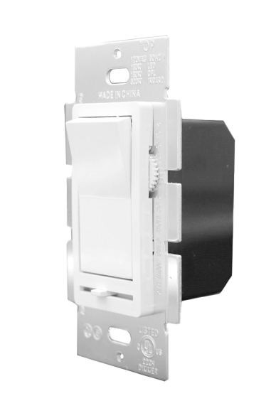 LED Dimmer with On/Off Switch, Triac Dimming, Decora Switch