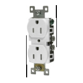 Self-Tested Receptacle - Residential Grade, Duplex, Tamper-Resistant- 15A